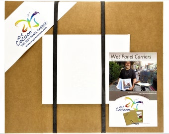 Art Cocoon Traveler Two GIFT PACK - For artist painting panel sizes: 8×10 - 9x12 - 11x14 - Plein Air Supplies - Plein Air Artists Gift!