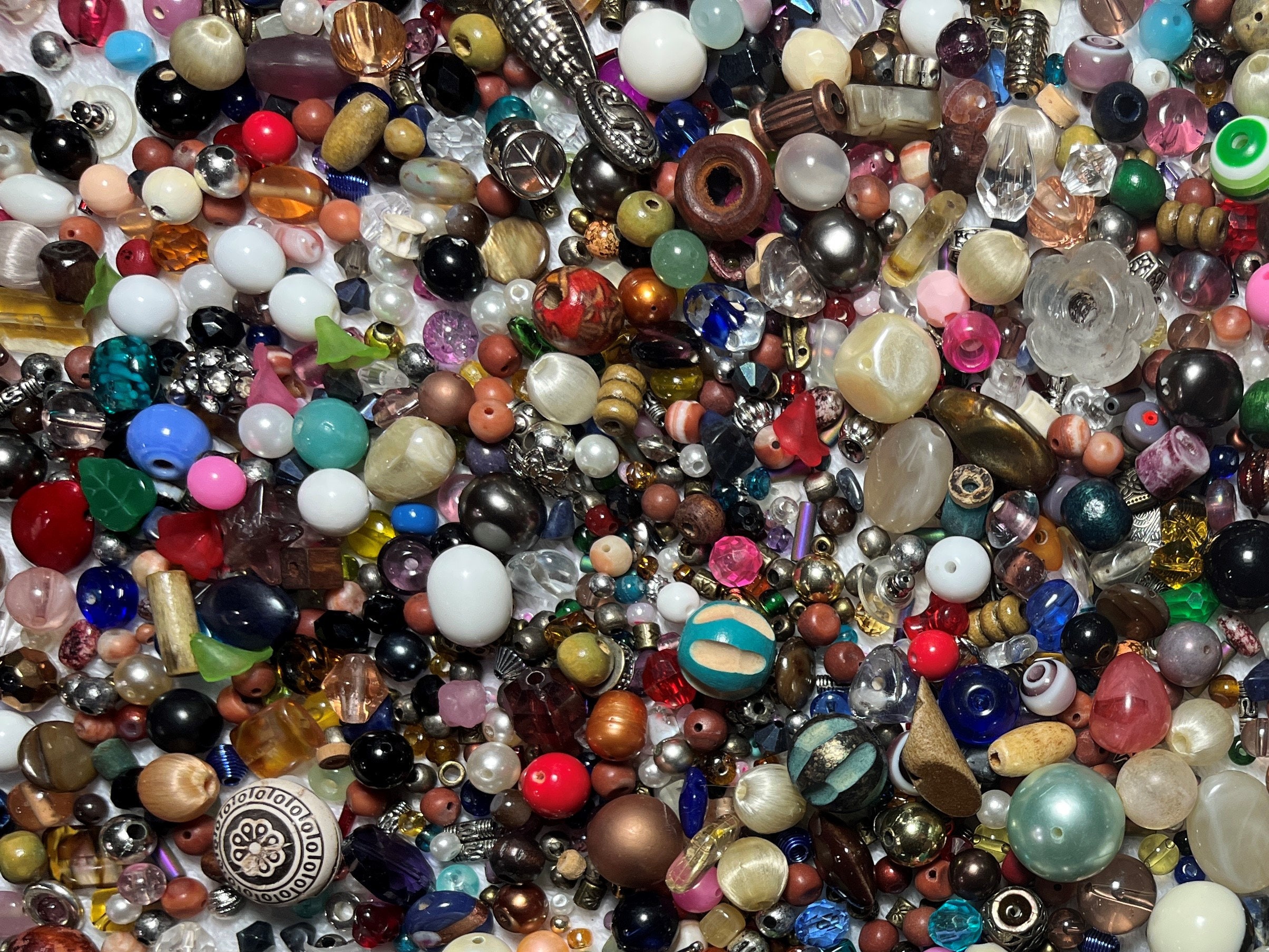 Bulk Mix of Glass Beads – RANDOM Mystery Lot