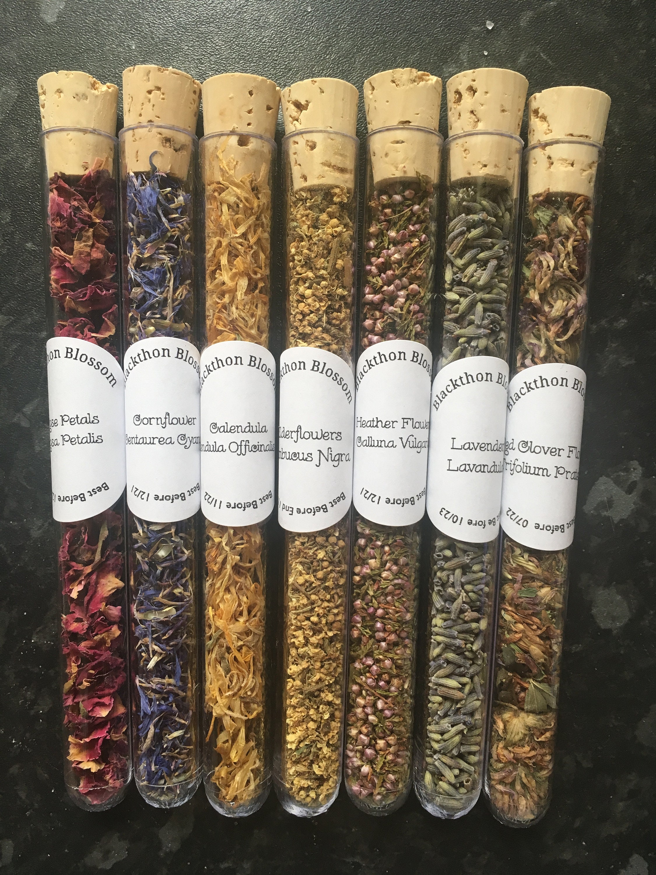 Test Tube filled with Herbs Herbal Remedies Herbs for Etsy