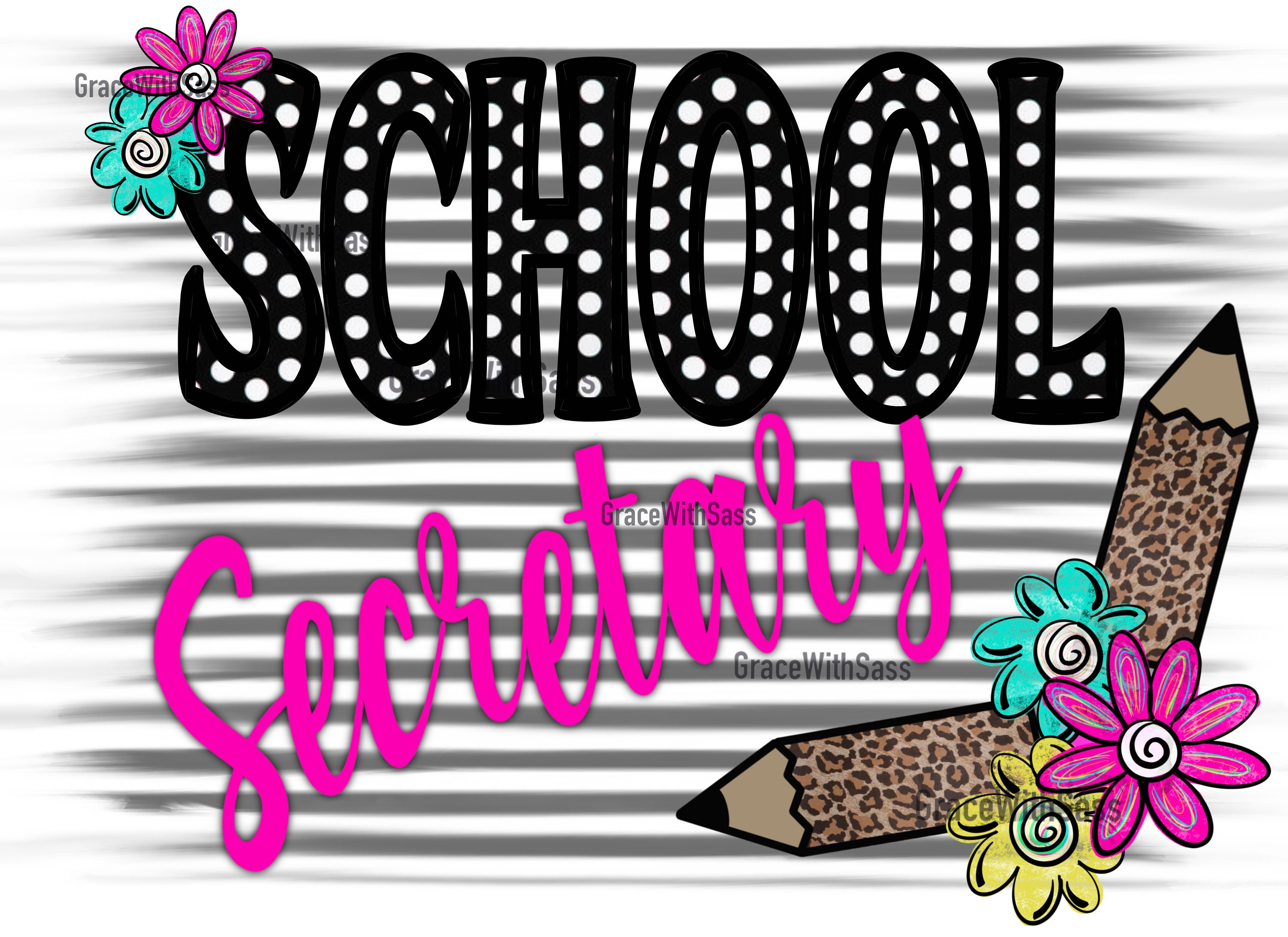 School Secretary Clip Art