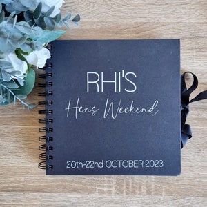 Photo Guest Book - Personalise for Weddings, Hens, Engagement Parties and Birthdays