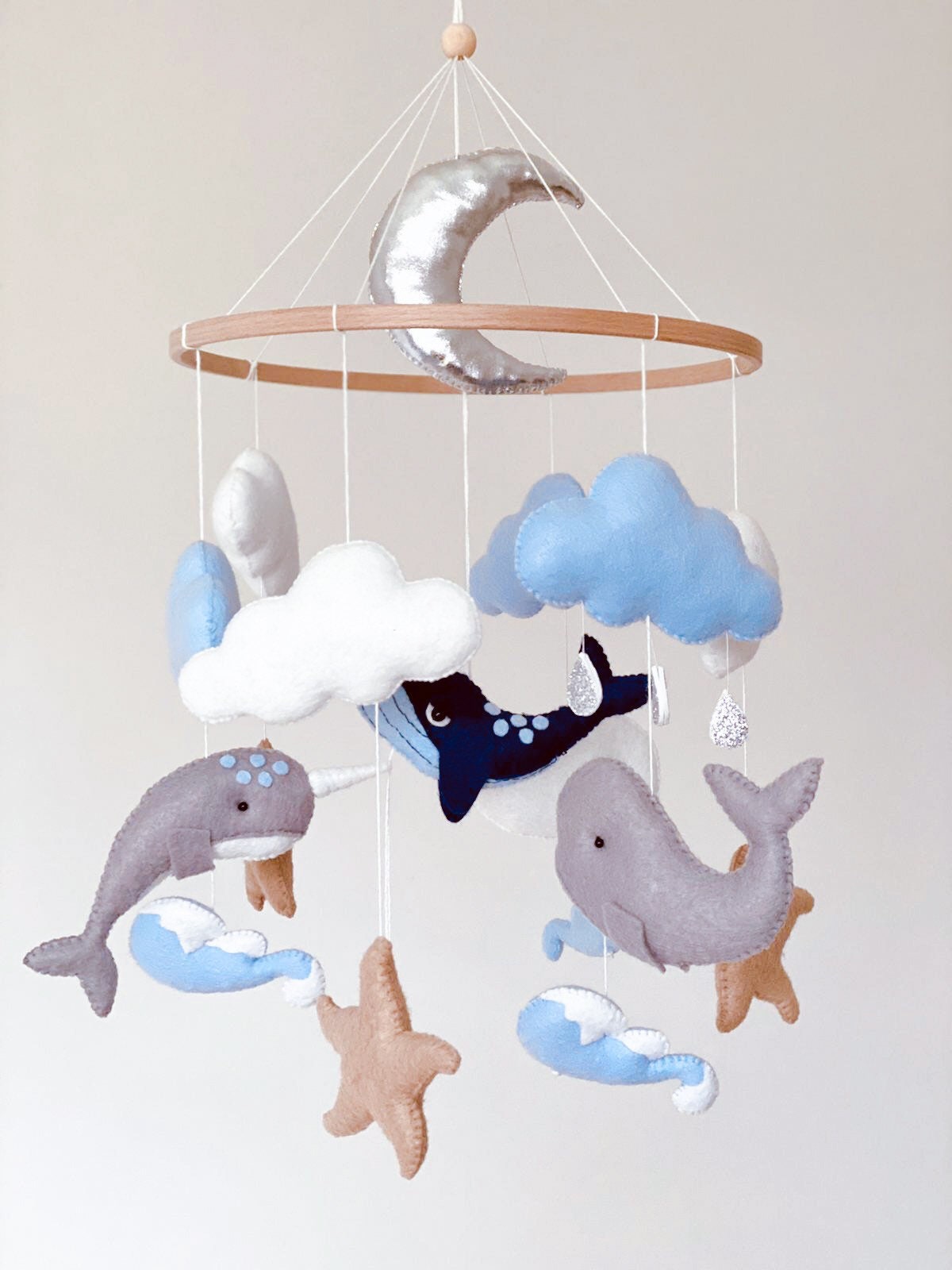 Your Castle Baby Mobile Sportbälle - Handgefilzt Aus Nepal 55cm