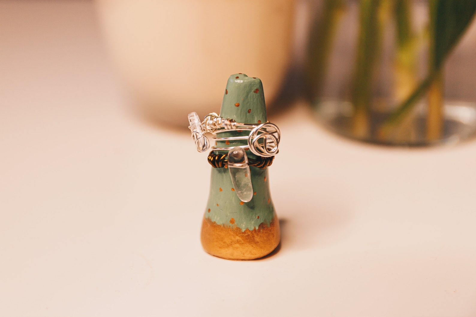 Handmade Ring Holder Air Dry Clay Clay Decor Home Decor Etsy