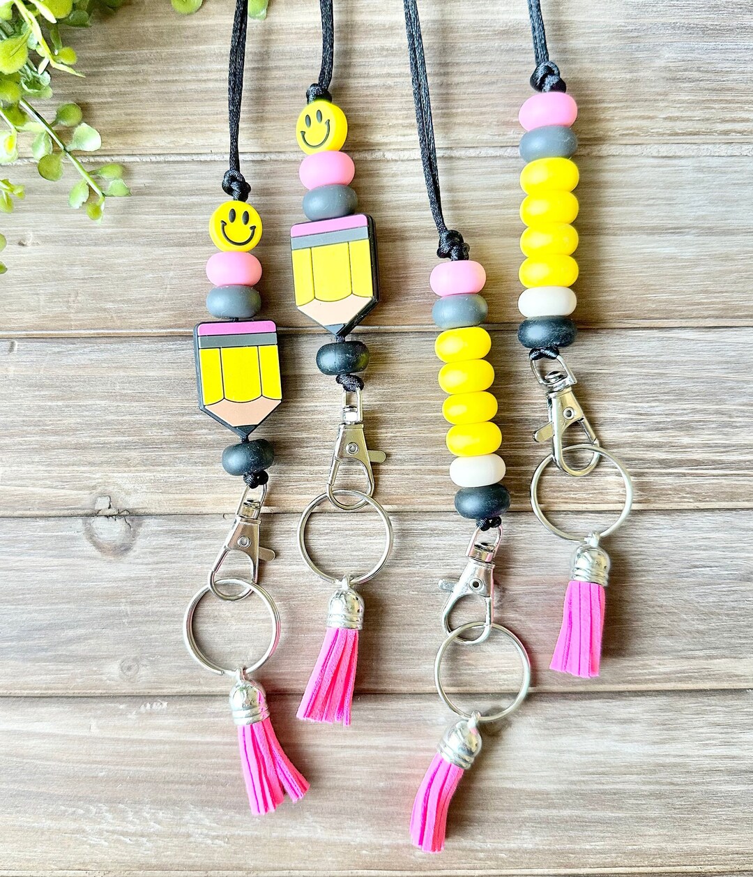Pencil Lanyard Teacher Lanyard Lanyards Badge Lanyards Etsy