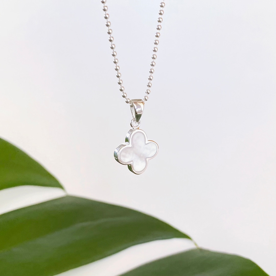 Kette Mit Kleeblatt Silber