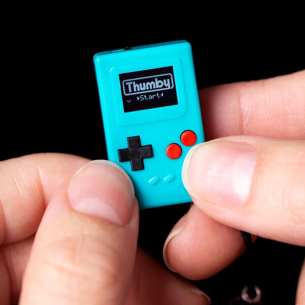 Thumby™ - Miniature, Playable, Programmable, Keychain, Game Console.