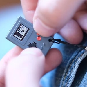 Thumby™ Playable Handmade Keychain Mini Game Console Handheld | Arduino Coding | Fidget Toy | Gift For Gamer | Rechargeable | Made in USA