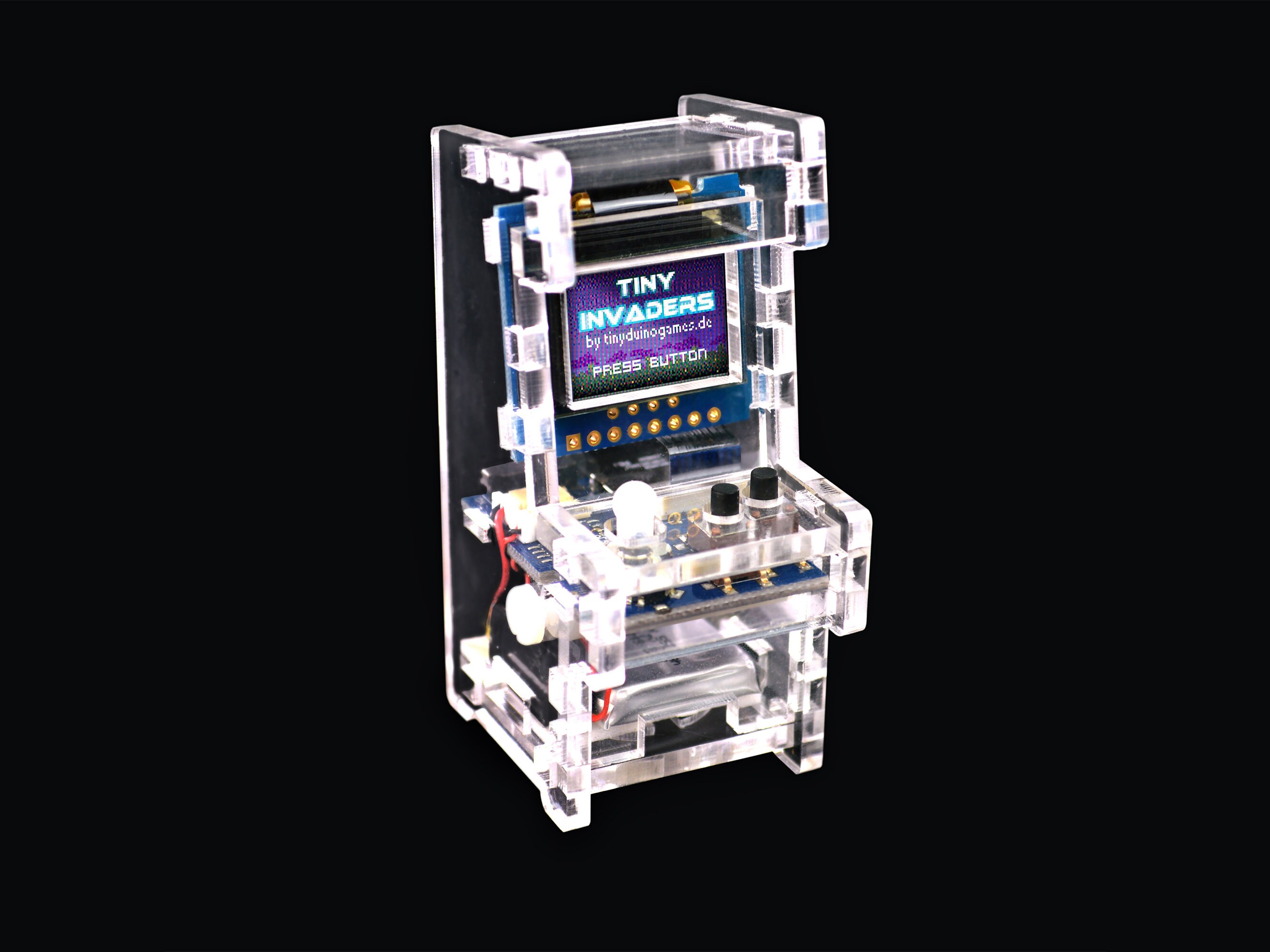 DIY Playable Mini Arcade With Games | 80s 90s Retro | Arduino Coding ...