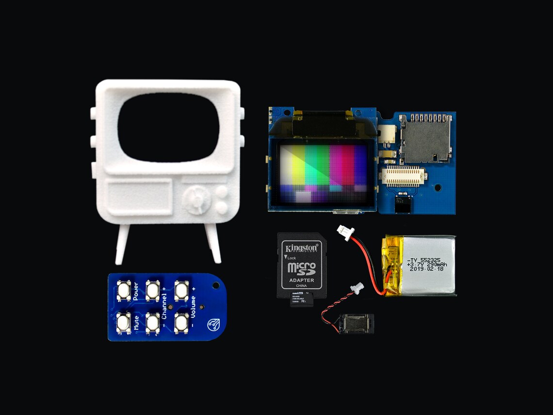 Customizable Miniature TV That Works 112 Scale Etsy