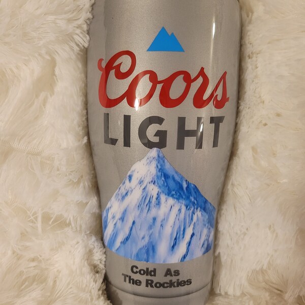 Coors Light Tumbler Yeti Etsy