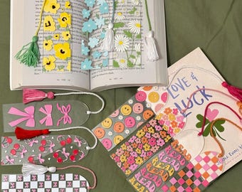 Book Girly Bookmarks | Acrylic Bookmarks