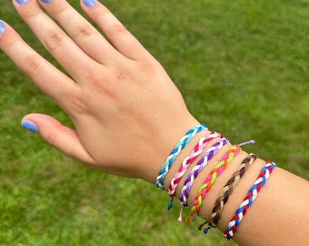 Pura Vida Braided Style/Wax Braided Bracelet | Waterproof/Adjustable