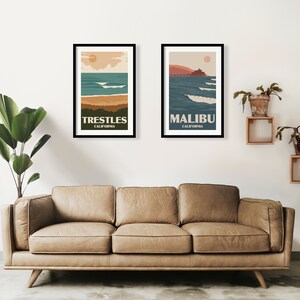 Trestles California Poster Surf Beach Print image 5