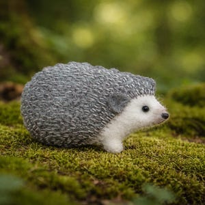 Patrón de costura de erizo (PDF SVG), patrón de animales de fieltro, móvil de bebé de bosque, regalos de erizo, juguetes de peluche, adornos navideños
