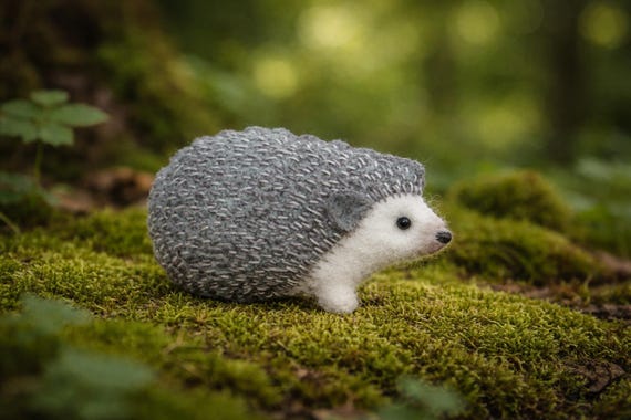 Hedgehog sewing pattern PDF SVG, felt animals pattern, woodland baby mobile, hedgehog gifts, stuffed toys, Christmas ornaments