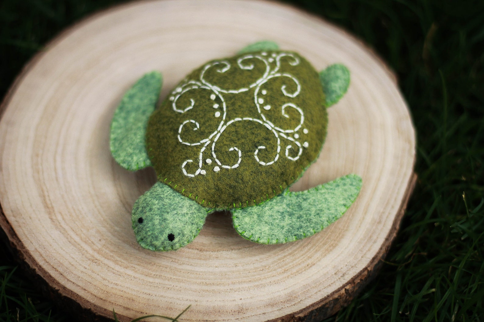 Turtle Sewing Pattern, Felt Ornament PDF SVG, Sea Creature Mobile - Etsy