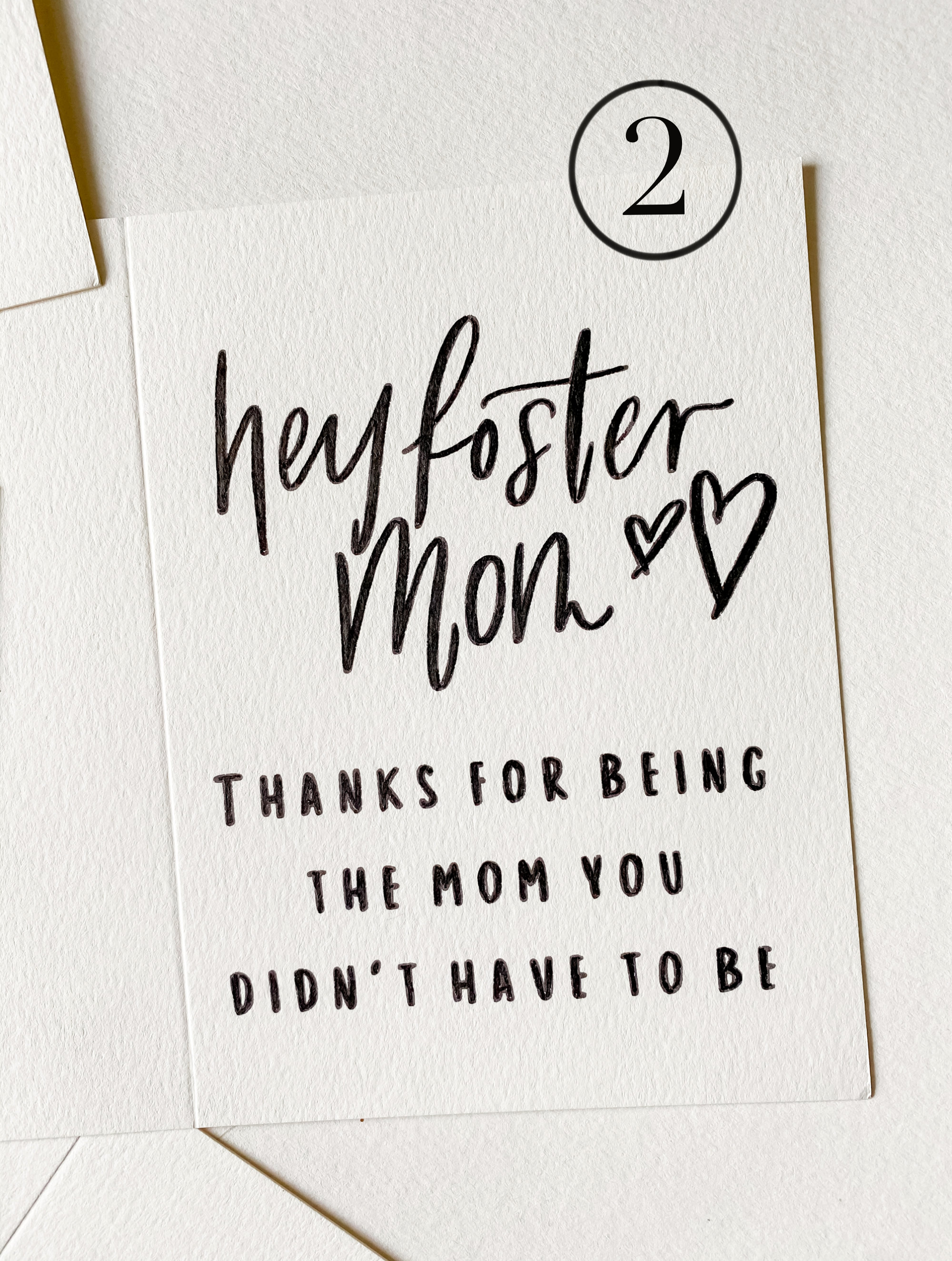 Foster Mom Card Foster Care Card Greeting Card with Etsy