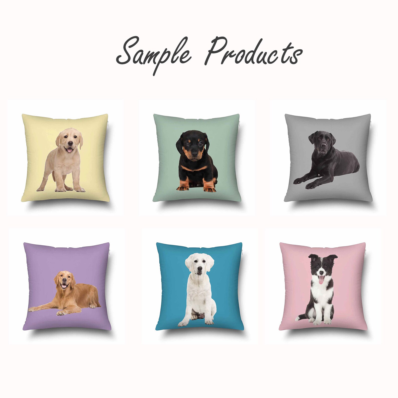 Custom pet pillow cover personalized dog pillowcase cat pet Etsy
