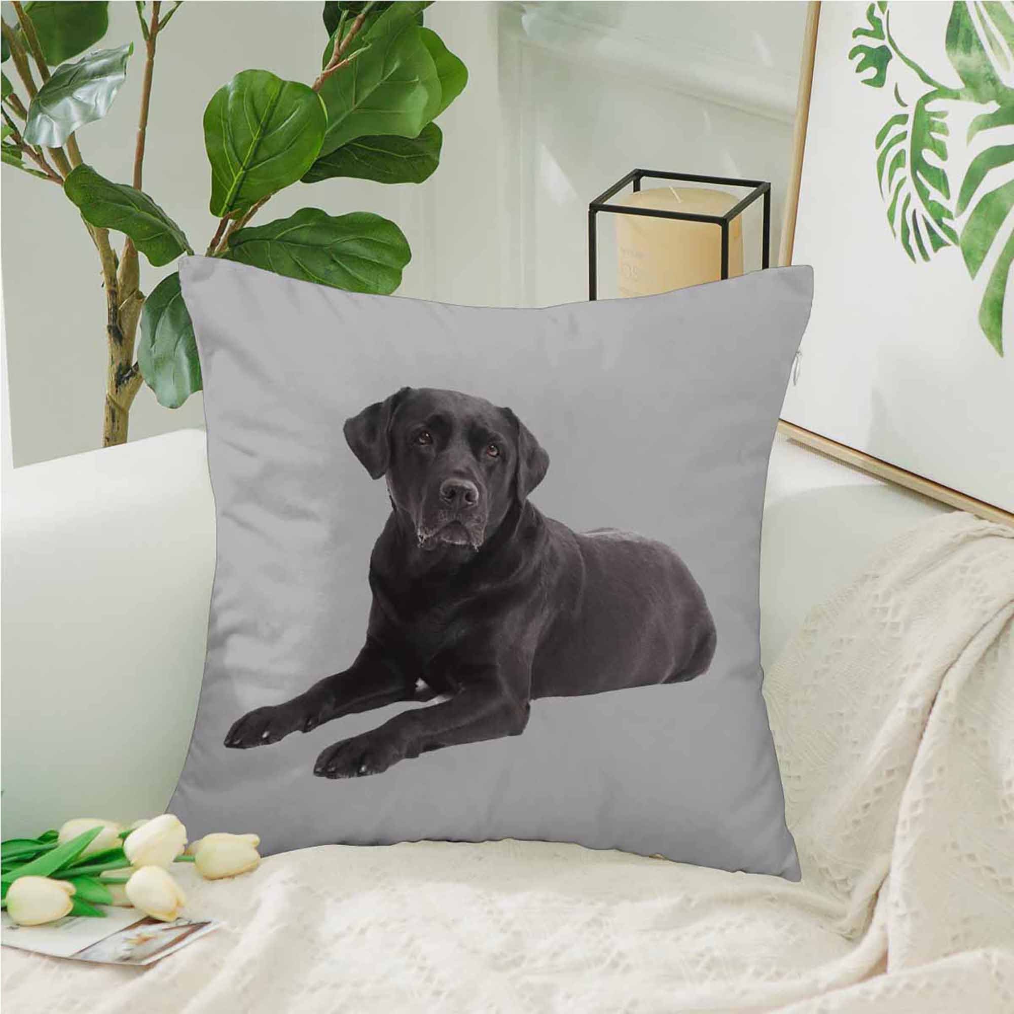 Custom pet pillow cover personalized dog pillowcase cat pet | Etsy