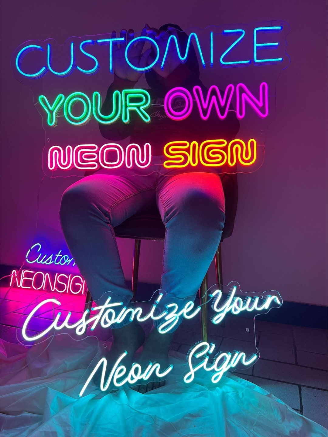 Custom Neon Sign | Neon Signs | LED Neon Sign | Custom Neon Signs l Neon Sign Bedroom | Home Decor | Wall Decor l LED Light Neon Signs