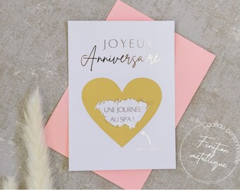 Carte Anniversaire Etsy