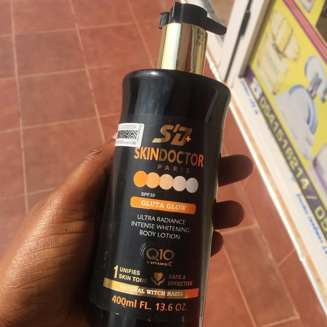 1 piece Skin Doctor paris Gold lightening face and body lotion Etsy