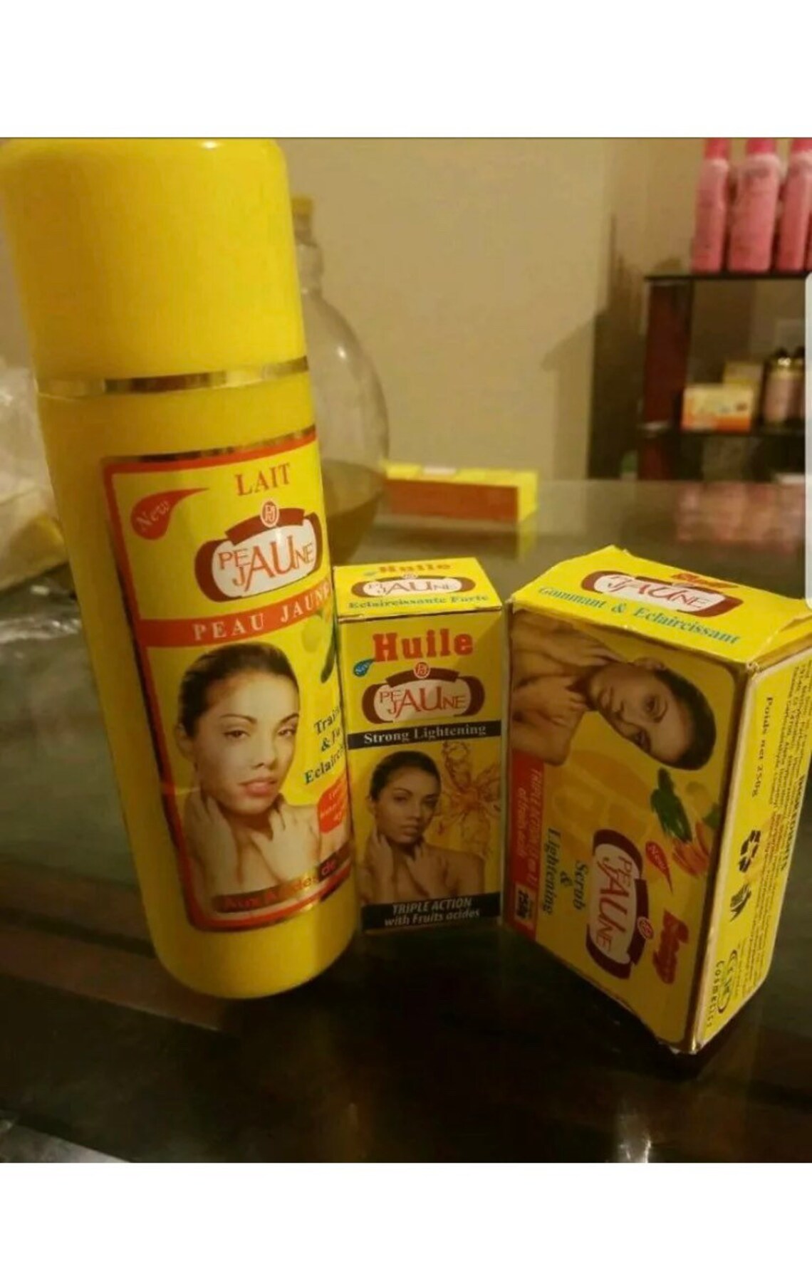 Peau Jaune Lait Lightening Lotion 500ml whitening oil Etsy