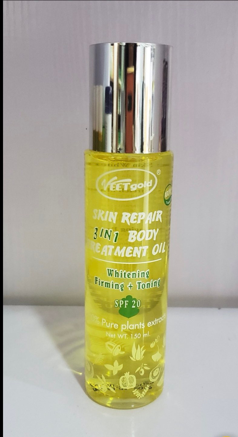 3 In 1 Veet Gold Whitening Body Oil Glow Oil Dark Spot Etsy