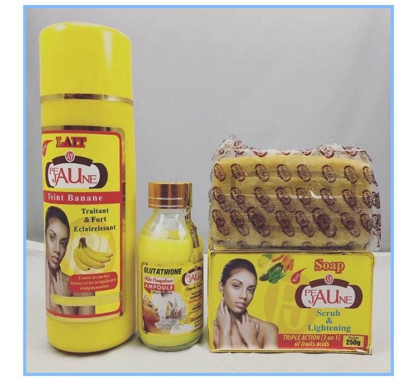 Peau Jaune Lait Lightening Lotion 300ml serum soap Etsy