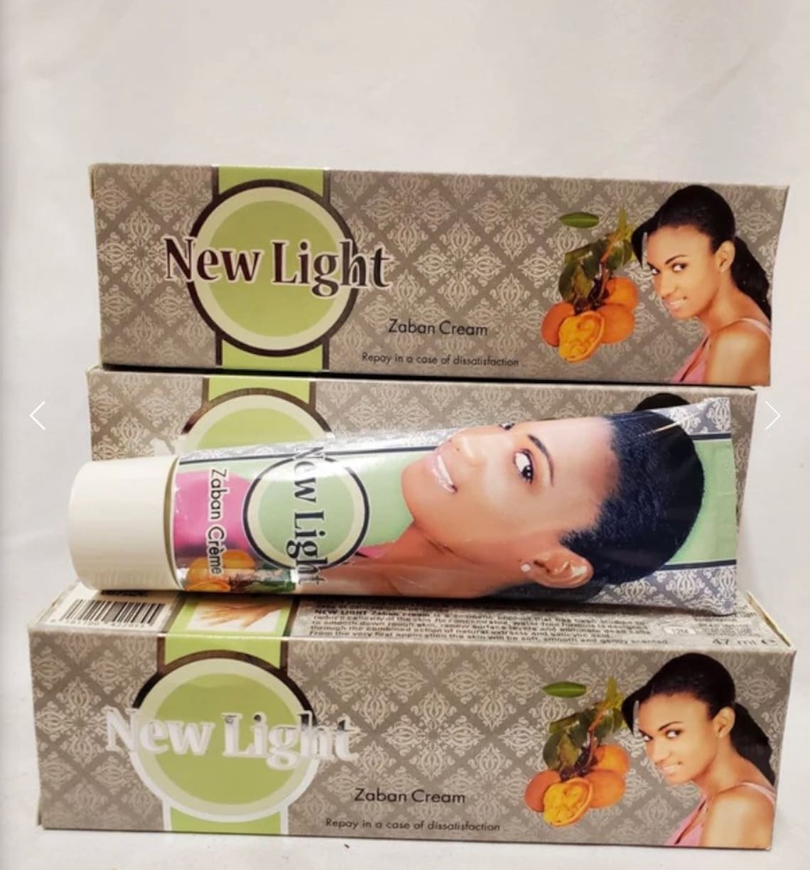 New Light Zaban Cream tube 1.57 oz Etsy