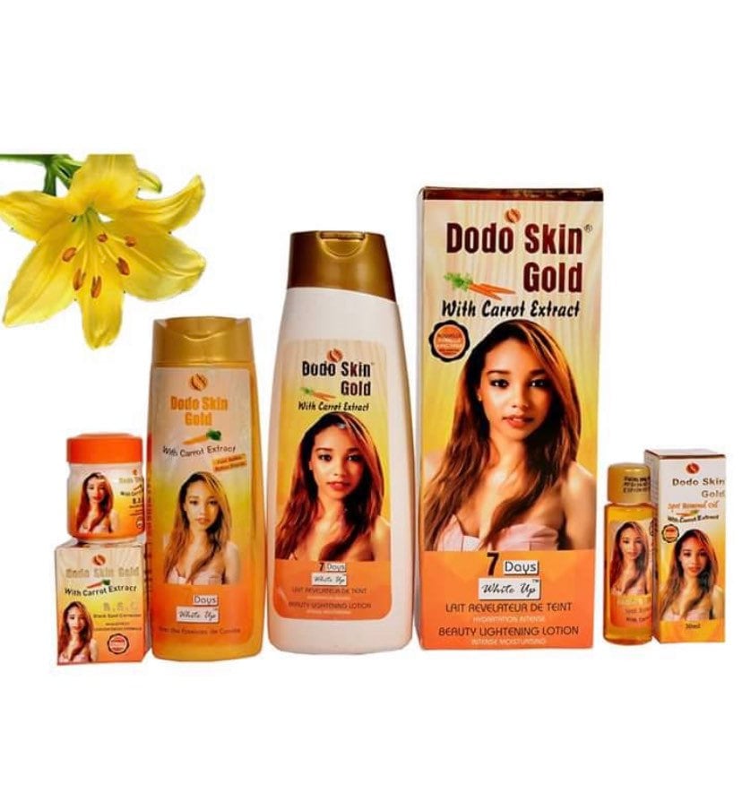 3 pieces of dodo skin gold with carrot extract 7 days white up Etsy