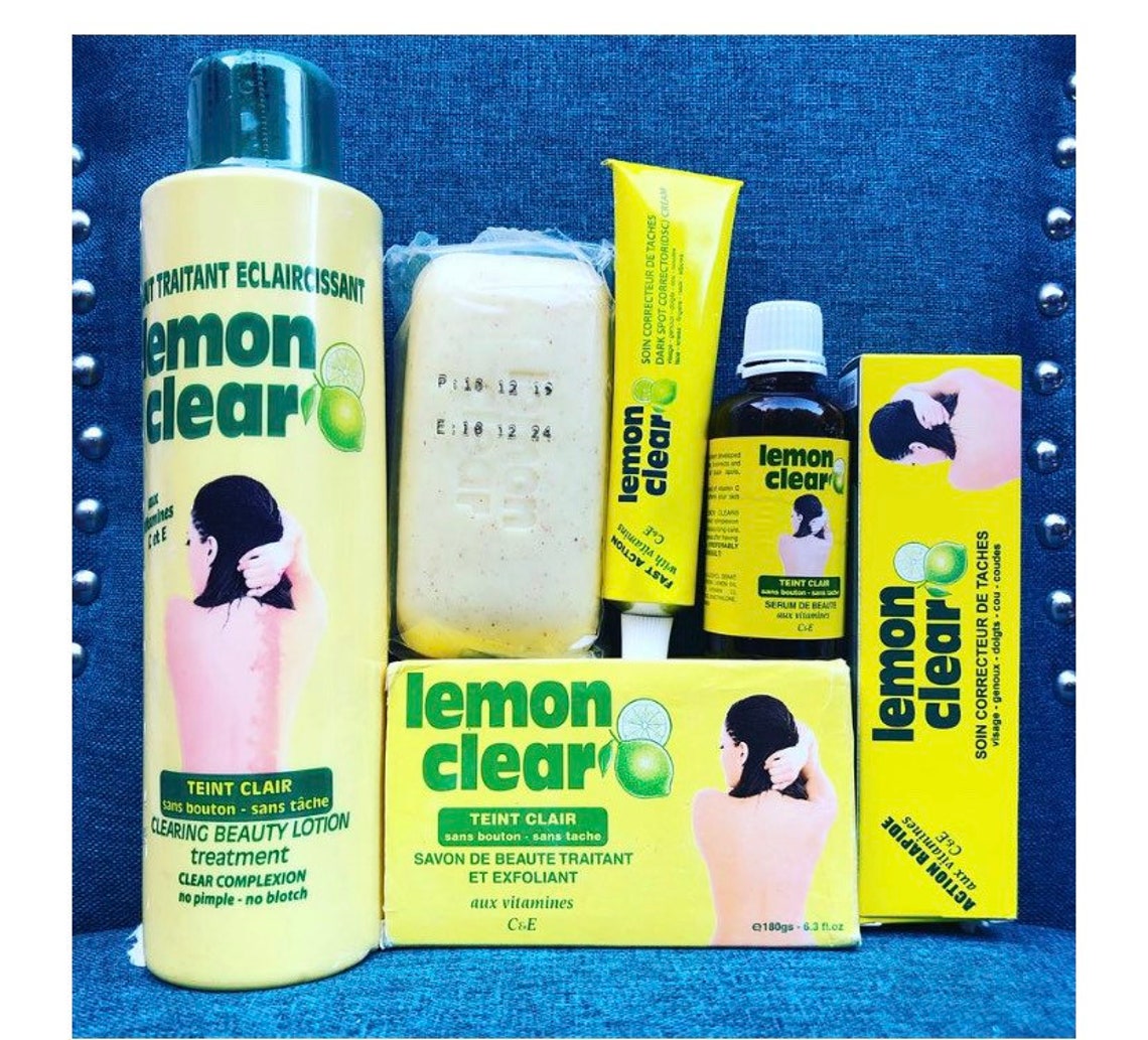 Lemon Clear Lotion 500 Ml Soap Serum Tube Etsy