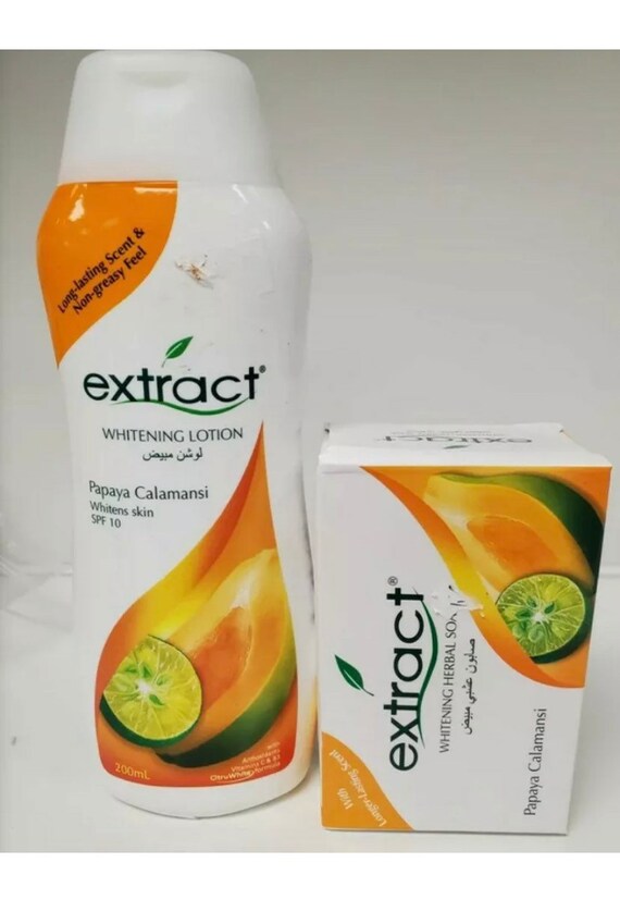 Extract Papaya Calamansi Whitening Lotion 200ml & Extract Etsy