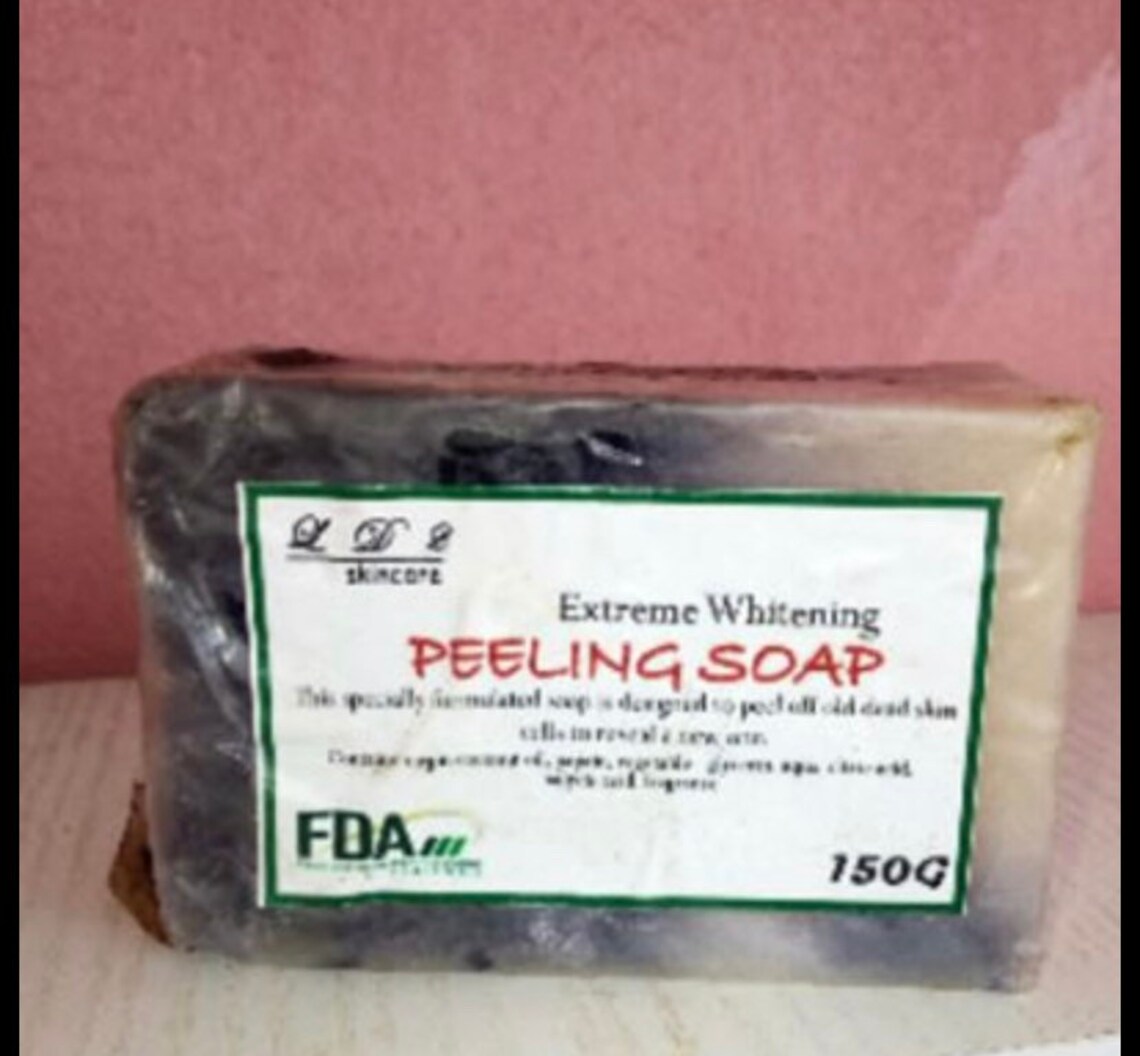 Extreme whitening peeling soap Etsy