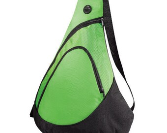 Honeycomb Sling Pack, Travel Bag, Audio Pocket, Personalized Gift