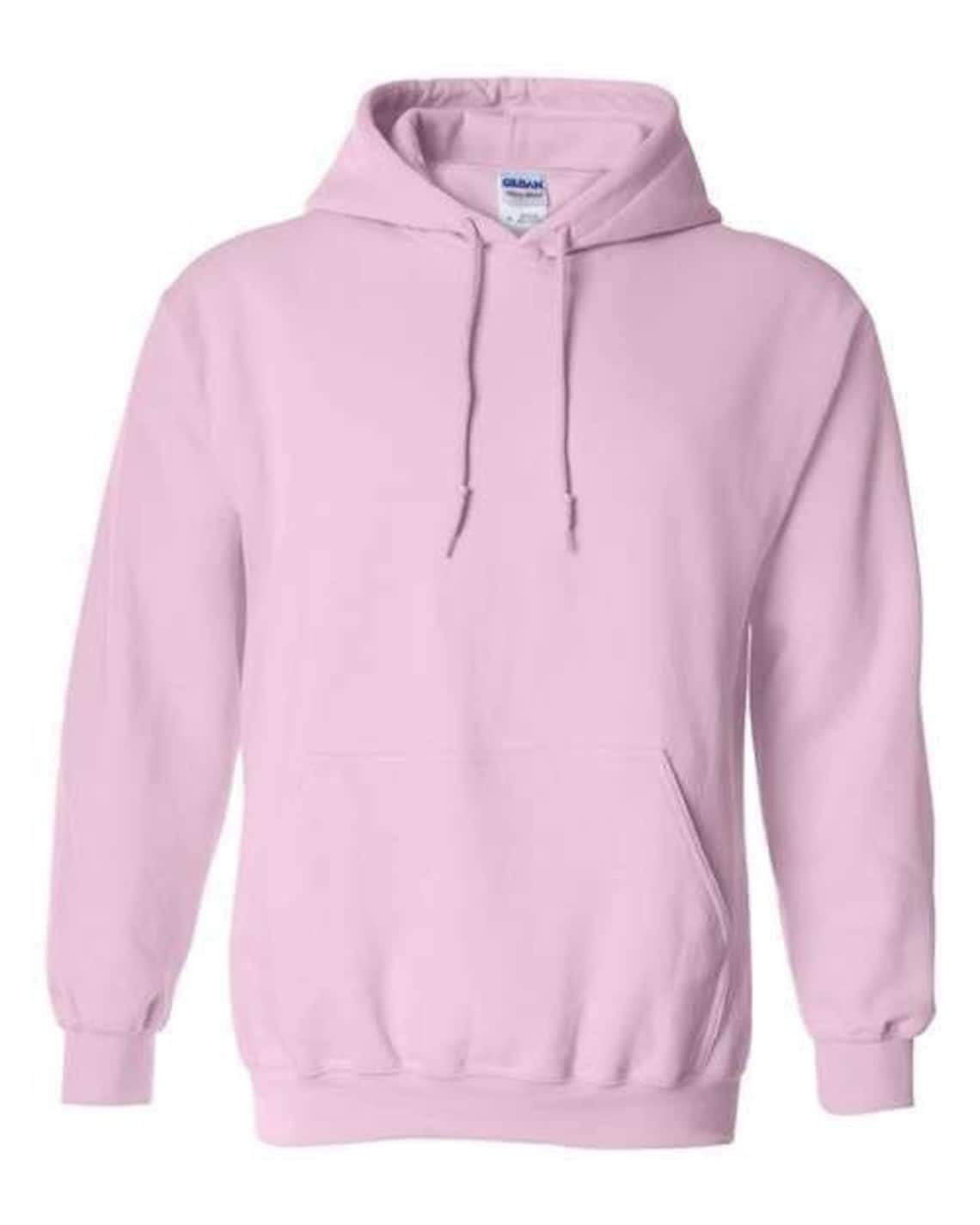 Sublimation Blanks Gildan 18500 Hoodie Blank Pink Hoodie Etsy