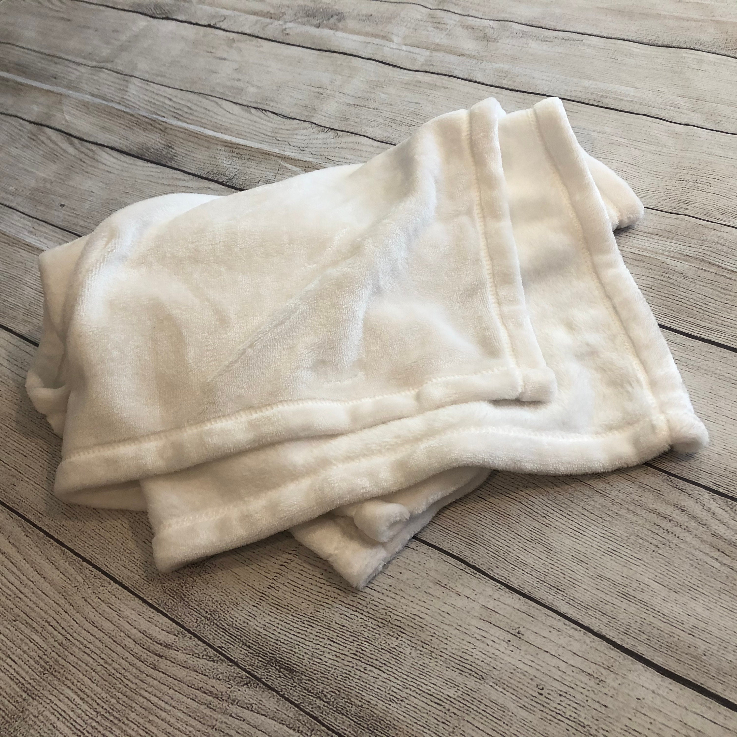 Sublimation Blanks Baby Blanket White Microfleece Baby Etsy UK