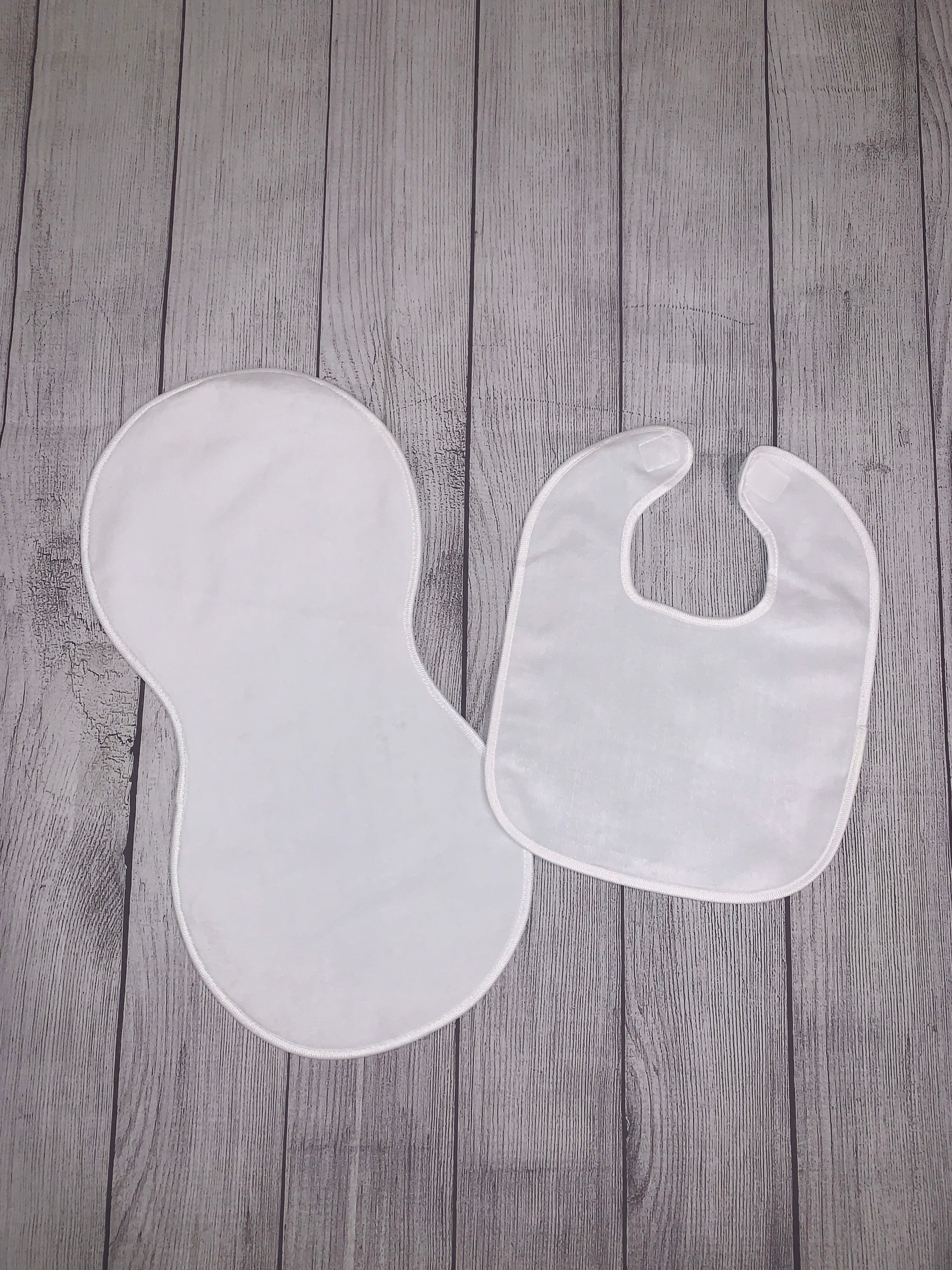 Sublimation Blanks Bib and Burp Sublimation Bib Baby Bib Etsy New Zealand