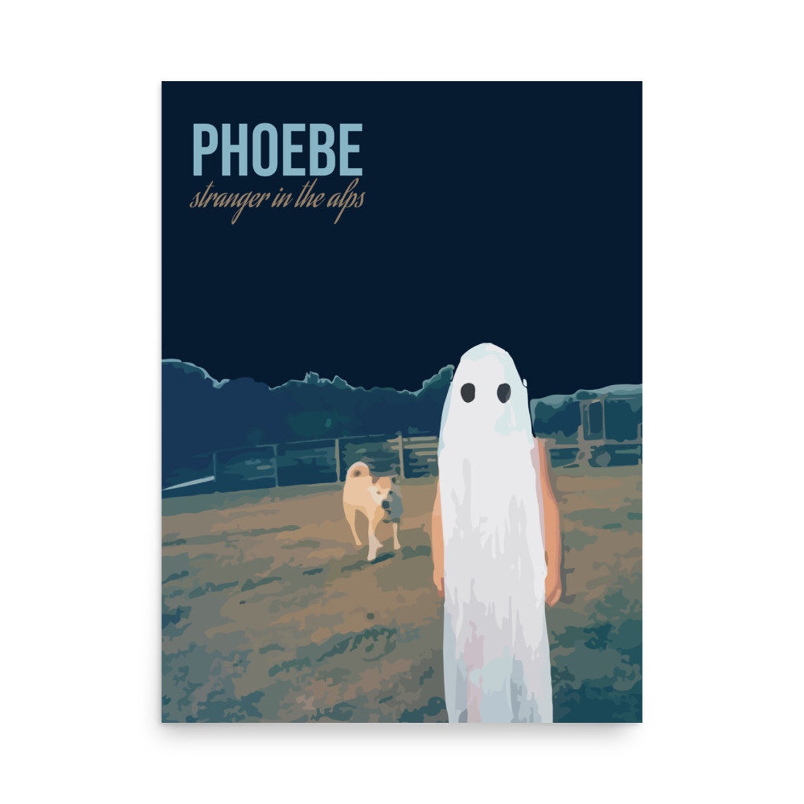 Phoebe Bridgers Poster Strangers in the Alps Album Etsy