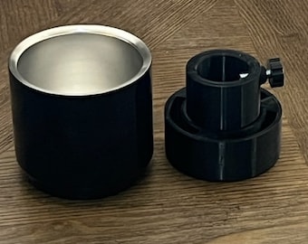 Hogg 4oz Straight Shot Glass adapter for Turner Arm-4oz Tumbler shot adapter for turner arm-Single adapter for 4oz Hogg Straight shot glass