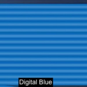 May include: A blue ribbon with horizontal stripes. The ribbon is labeled "Digital Blue".