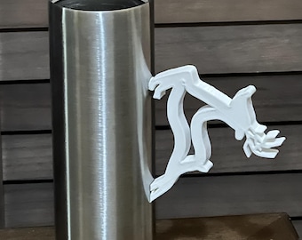 Christmas Reindeer Tumbler handle, Rudolph Cup Handle,3d printed Rudolph the red nosed reindeer handle,Christmas tumbler,Christmas cup.