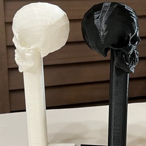 Skull Handle - Skull Tumbler Handle - 3D Printed Tumbler Handle - Tumbler Handle