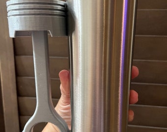Piston Tumbler handle,Piston Cup Handle, 3d printed Piston Tumbler Handle,Men Tumbler Handle, Men Tumbler Designs,Fathers Day Tumbler