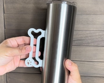 Dog Bone Silhouette Tumbler Handle,Dog Bone Tumbler Handle,Dog Bone Cup Handle,Tumbler handle,Dog Designs