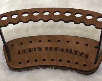 Pen Display Stand - Pen Stand wood - Pen stand holder - Personalized