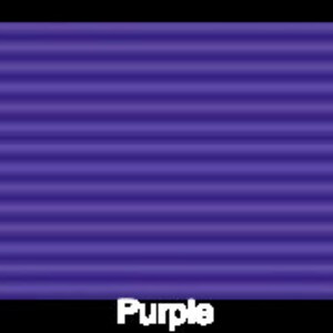 May include: A purple ribbon with a textured surface. The ribbon is approximately 1.5 inches wide and 10 inches long.