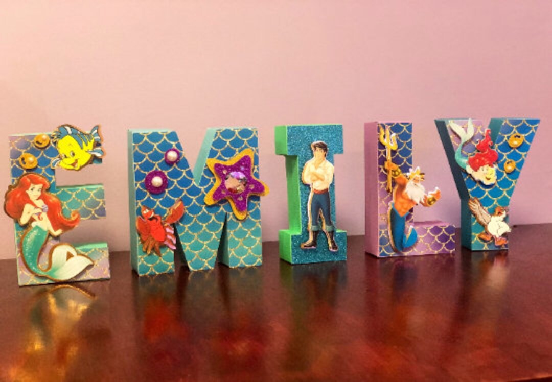 3D Letters and Numbers - Etsy