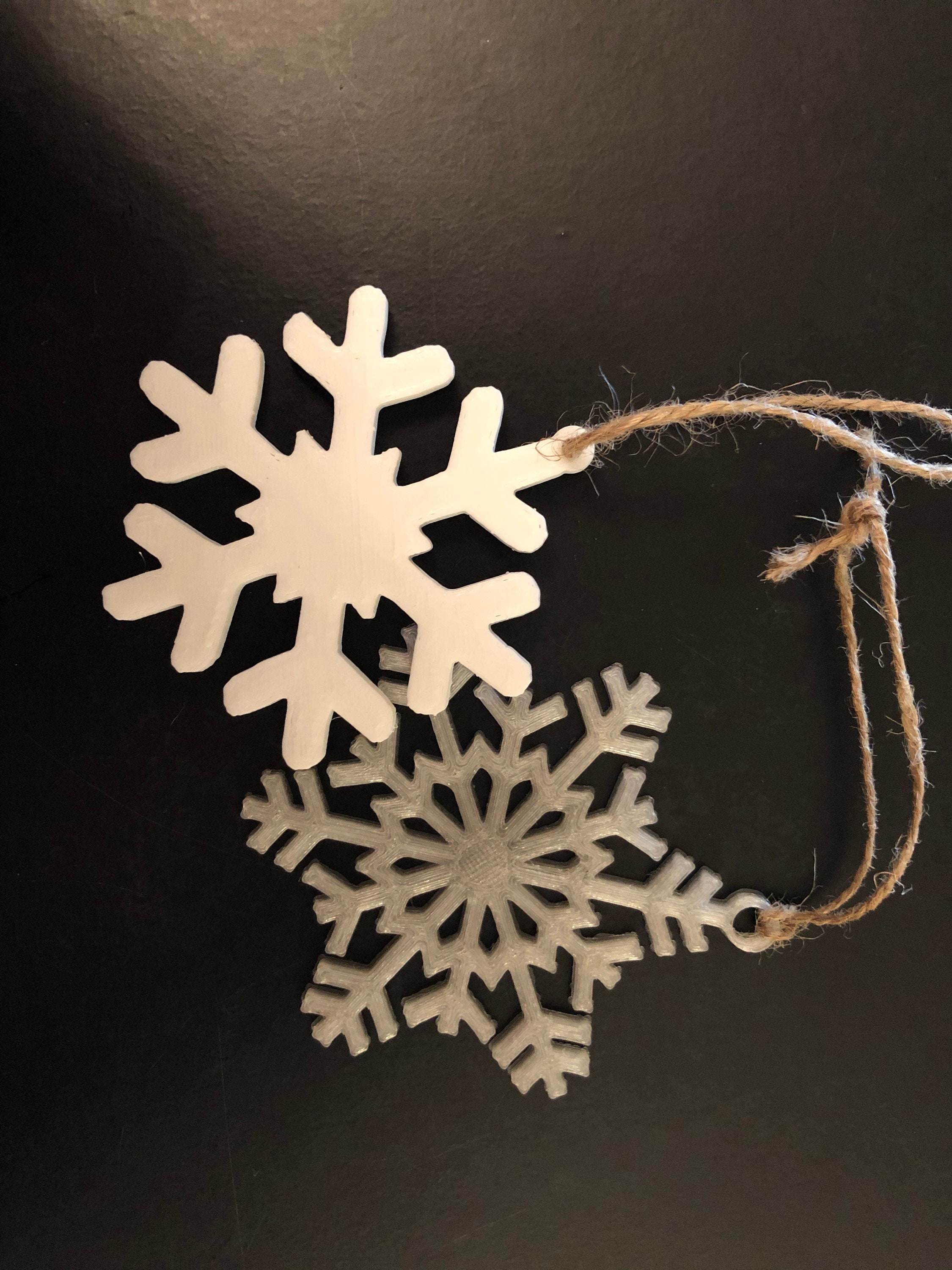 Decoration de Noël / Flocons de neige / Lot de 12 / Noël / | Etsy
