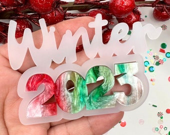 Winter 2023 Embellishments For Scrapbooking| Paper Crafting| Card Making| Embellishment| Engraved | DIY's